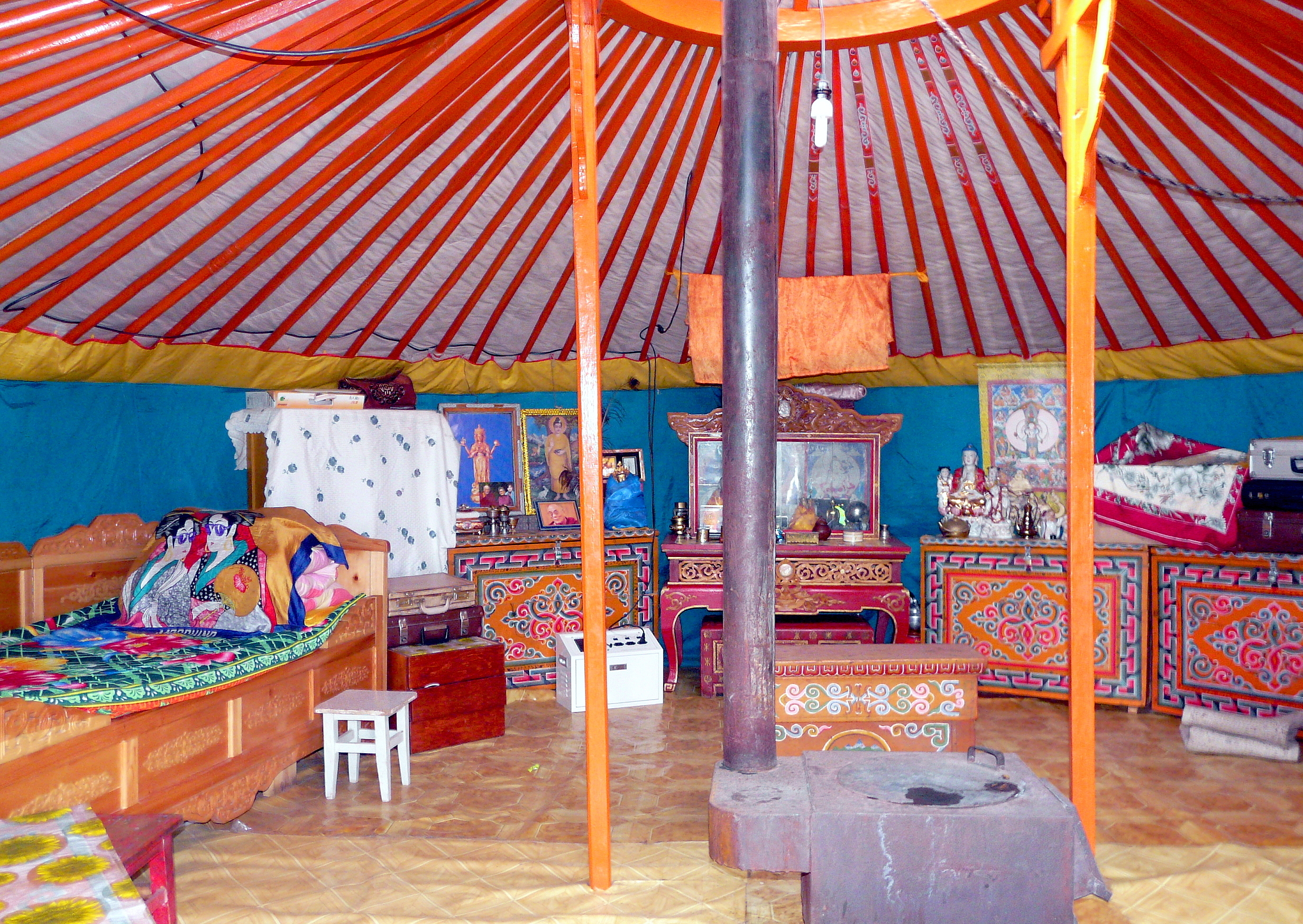 La yourte mongole - Voyage Mongolie La yourte mongole - Voyage Mongolie