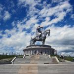 Statue équestre Gengis Khan