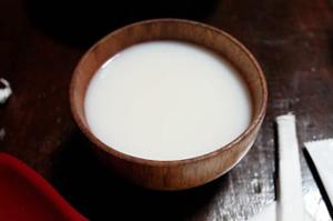 Thé au lait en Mongolie