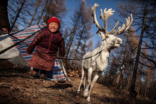 Les enfants des steppes de Mongolie
