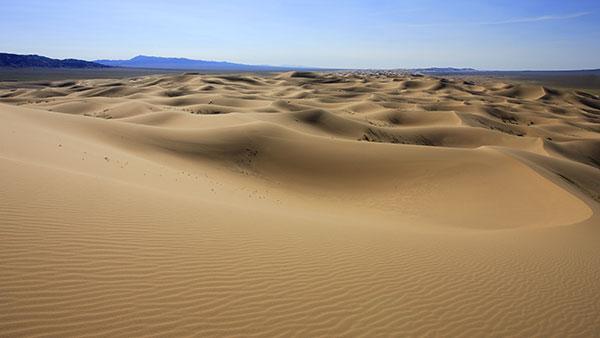 Dunes désert de Gobi