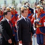 Medvedev Elbegdorj